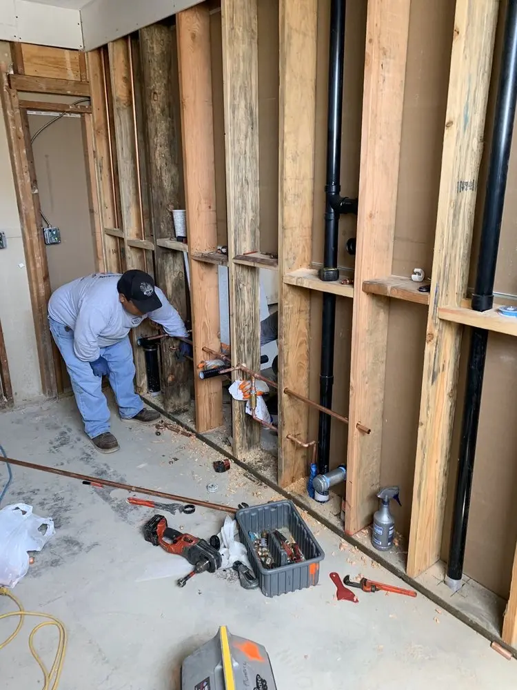 Commercial rough-in plumbing for Commercial Plumbing in Fredonia